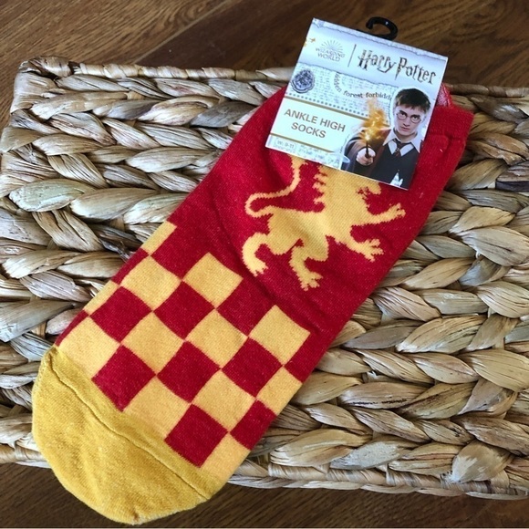 Warner Bros. Accessories - Harry Potter: Gryffindor House ankle high socks